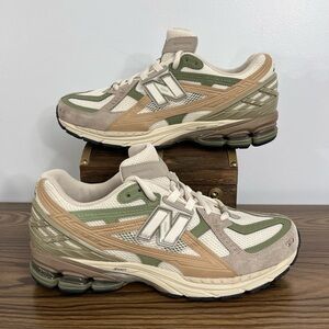 New Balance Mens Size 12 Linen Dark Olivine 1906U Comfortable Walking M1906NE